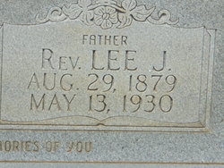 Rev Lee Jackson Ellis 