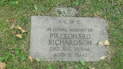 Private Leonard Richardson 