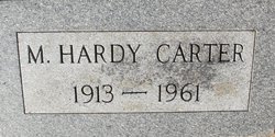 M Hardy Carter 