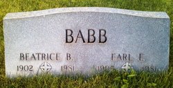 Beatrice <I>Brockett</I> Babb 