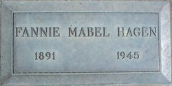 Aasta Mabel “Fannie” <I>Redding</I> Hagen 