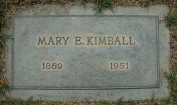 Mary Ellen <I>Manning</I> Kimball 