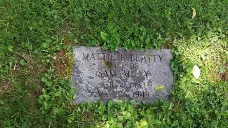 Mattie Edith <I>Beatty</I> Miley 
