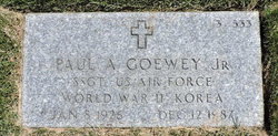 Paul A Goewey Jr.