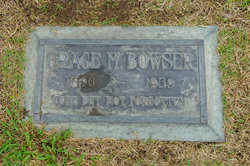 Grace M Bowser 