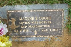 Maxine Eunice <I>Devoy</I> Cooke 