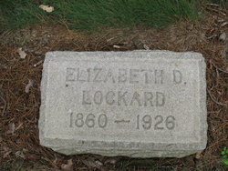 Nancy Elizabeth <I>Daugherty</I> Lockard 
