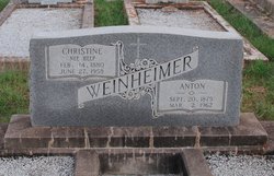 Christine <I>Heep</I> Weinheimer 