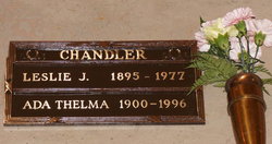 Ada Thelma <I>Seldomridge</I> Chandler 