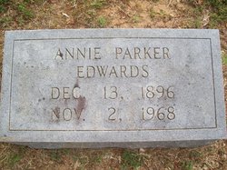 Annie Clyde <I>Parker</I> Edwards 