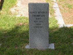 Nancy <I>Beverly</I> Thompson 