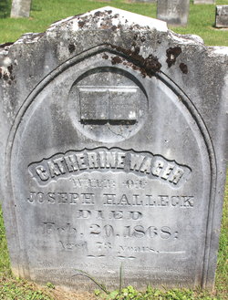 Catherine <I>Wager</I> Halleck 