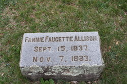 Fannie <I>Faucette</I> Allison 