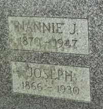 Nancy Jane “Nannie” <I>Hart</I> Redford 