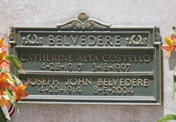 Catherine Alta <I>Costello</I> Belvedere 