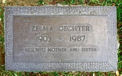Zelma Alfreda <I>Vigle</I> Gechter 