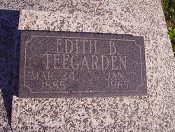 Edith Beatrice <I>Abbott</I> Teegarden 