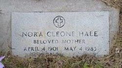 Nora Cleone <I>Gonser</I> Hale 