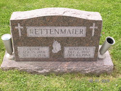 Henrietta C “Hattie” <I>Grimme</I> Rettenmaier 