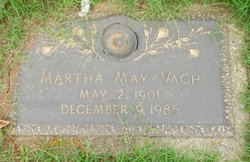Martha May Bevans Vach 