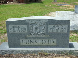 Quillian H “Quill” Lunsford 