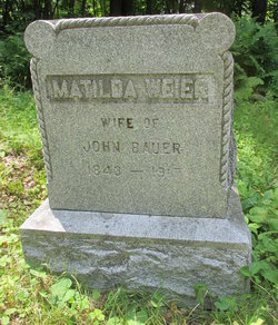 Matilda <I>Weier</I> Bauer 