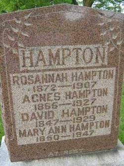 Mary Ann “Mary” Hampton 
