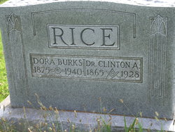Dora <I>Burks</I> Rice 
