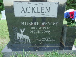 Hubert W. Acklen 