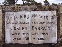 Joseph W G Barratt 
