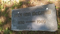 Lucy Ann <I>Mullen</I> McGraw 