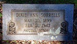 Dixie Ann <I>Rinkle</I> Sorrells 