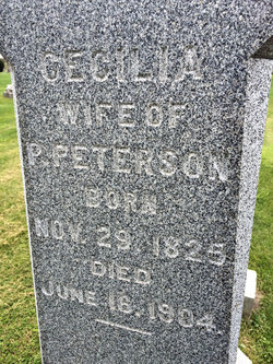Cecilia <I>Jepson</I> Peterson 