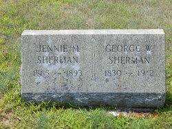 Jennie M <I>Johnson</I> Sherman 