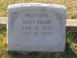 Mary Elizabeth <I>Armstrong</I> Adams 