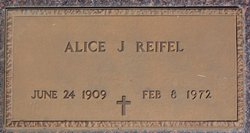 Alice Janet <I>Johnson</I> Reifel 
