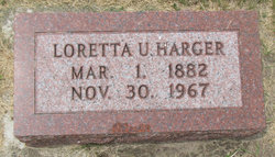 Loretta Ursula <I>Pierce</I> Harger 
