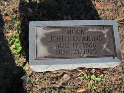 John D “Muck” Akins 