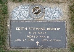 Edith <I>Stevens</I> Bishop 