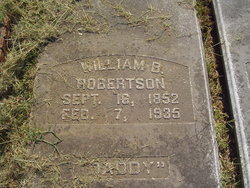 William Butler Robertson 