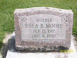 Rhea Royetta <I>Smith</I> Moore 