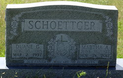 Martha A. <I>Goedelmann</I> Schoettger 