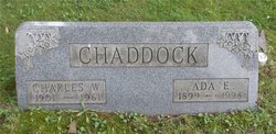 Ada E Chaddock 