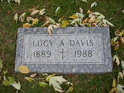 Lucy  Anna <I>Risch</I> Davis 
