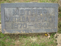 Matilda Mary <I>Ryan</I> Lynfoot Hyatt 