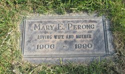 Mary E <I>Broyles</I> Perong 
