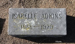 Isabelle <I>Jones</I> Adkins 