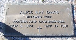 Alice Ray Davis 