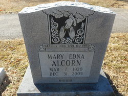Mary Edna <I>Hale</I> Alcorn 