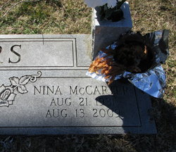 Nina <I>McCarter</I> Myers 